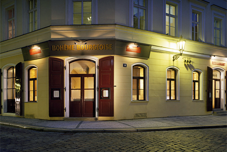 Pražská restaurace Degustation Boheme Bourgeoise.