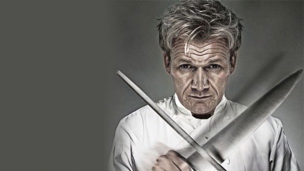 Ikona šéfkuchařů, Brit Gordon Ramsay.