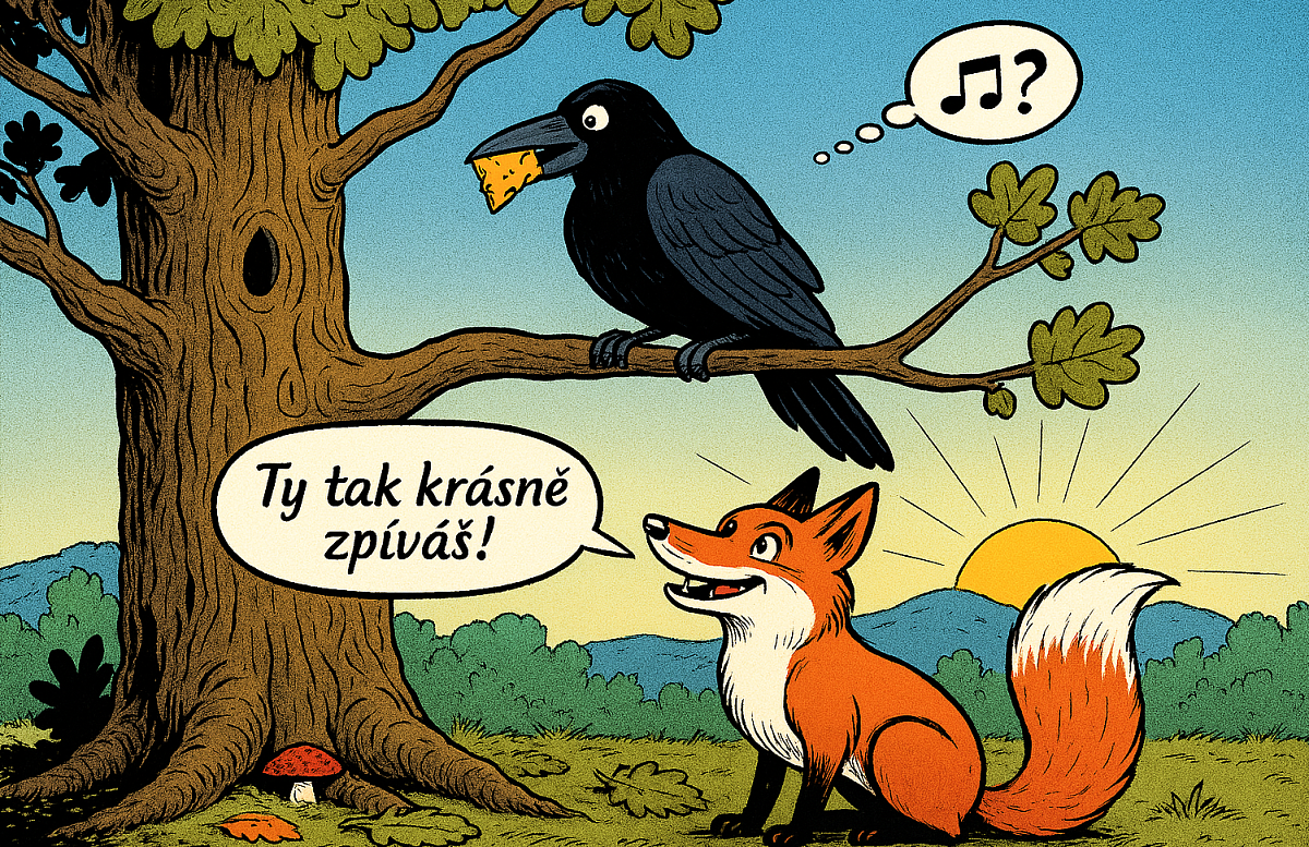 Lišky dnes nenosí kožich, ale flakon s parfémem