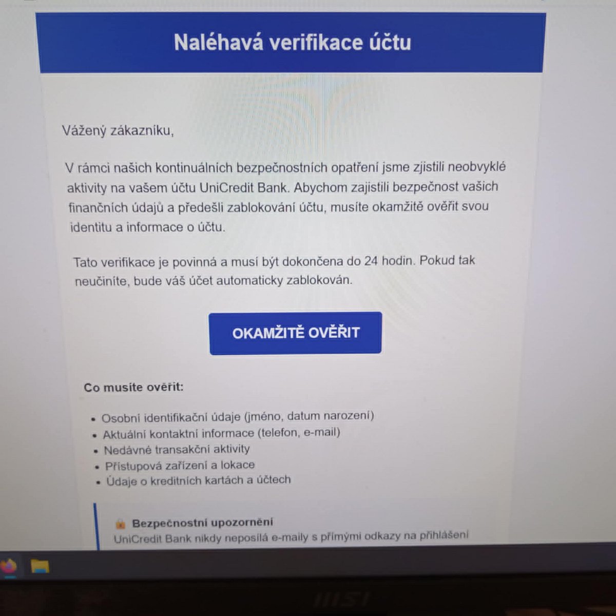 Mailová adresa - Kundenservice