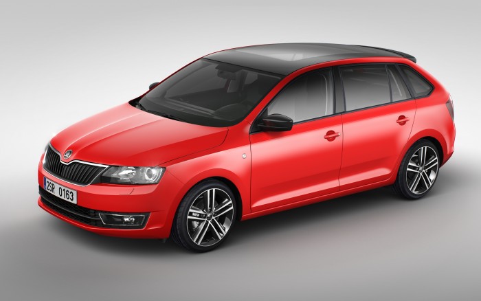 Nový model Škoda Rapid Spaceback je oproti klasické verzi o 18 centimetrů kratší.