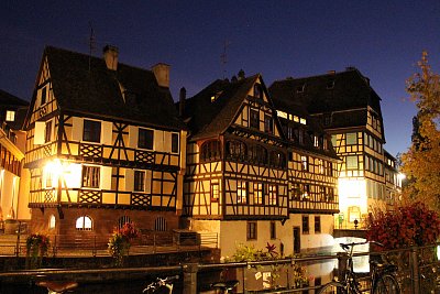 Večerní Štrasburk