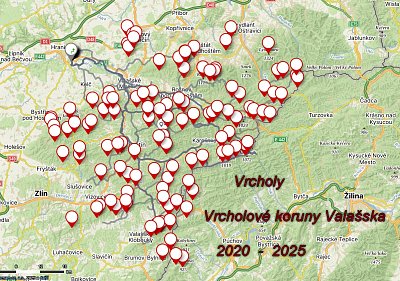 Vrchařská koruna Valašska   2020 - 2025